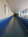 Hospital corridor in a local hospital,London england