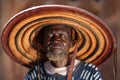 Head of Village, in Dogon village, Mali Royalty Free Stock Photo