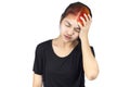 Headache migraine Royalty Free Stock Photo