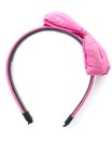 Headband on white background