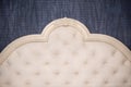 Headboard of a bed Royalty Free Stock Photo