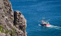 Headed out for summer catch on the Atlantic in Newfoundland.