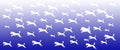 Header Background Pet Dogs Pattern on Blue Gradient Background Royalty Free Stock Photo