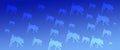 Header Background Pet Dogs Pattern on Blue Gradient Background Royalty Free Stock Photo