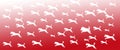 Header Background Pet Dogs Pattern on Red Gradient Background Royalty Free Stock Photo