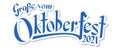 Header with text Oktoberfest 2021