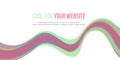 Header website abstract background design wave Royalty Free Stock Photo