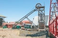 Headframe at Big Hole, Kimberley Royalty Free Stock Photo