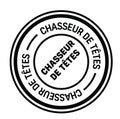 Headhunter stamp in french