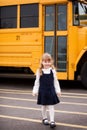 Heading Home from School Royalty Free Stock Photo