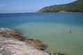 Headland at Nai Harn beach