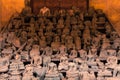 Headless Buddha statues at Wat Si Saket, Laos