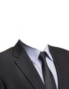 Headless businessman portrait