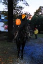The Headless Horseman Rides On Royalty Free Stock Photo