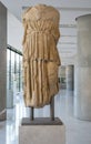 Headless Statue of Athena from the Acropolis Hill is on Display in the Acropolis Museum