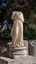 Headless statue in ruins of Carthage