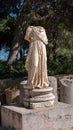 Headless statue in ruins of Carthage