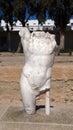 Headless statue in ruins of Carthage