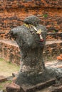 Headless statue in Wat Mahathat temple,