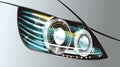 Headlight Royalty Free Stock Photo