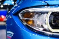 Headlight of BMW M2 Coupe. Royalty Free Stock Photo