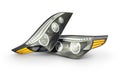 Headlight car Royalty Free Stock Photo