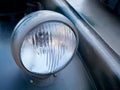 A headlight of old vehicle