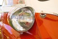 Headlight retro car Royalty Free Stock Photo