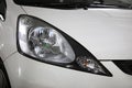 Big Headlight of Sedan Car Royalty Free Stock Photo