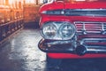 Headlight vintage car Royalty Free Stock Photo