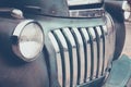 Headlight vintage car Royalty Free Stock Photo