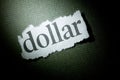 Headline Dollar Royalty Free Stock Photo