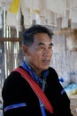 Headman, Red Lahu Tribal Village, Northwest Thailand Royalty Free Stock Photo