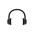 Headphone icon, music sign Ã¢â¬â vector