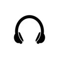 Headphone icon . headphones earphones icon. headset