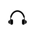 Headphone icon . headphones earphones icon. headset