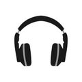 Headphone logo icon design template vector illustration