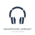 headphone variant icon in trendy design style. headphone variant icon isolated on white background. headphone variant vector icon