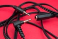 Headphone wires plug connector