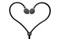 Headphones heart