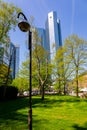 Headquarters of Deutsche Bank Frankfurt - Germany Royalty Free Stock Photo