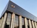 The headquarters of the Financial Times at One Southwark Bridge Royalty Free Stock Photo