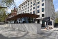 The headquarters of the Metropolitan Police at New Scotland Yard in London, UK