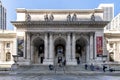 Headquarters of the New York Public Library Royalty Free Stock Photo