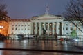 Headquarters of the United States Department of the Treasury in Washington DC Royalty Free Stock Photo