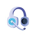 headset audio communicator isolated icon Royalty Free Stock Photo