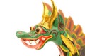 Wood Carved Chinese Dragon Royalty Free Stock Photo