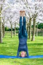 Headstand Royalty Free Stock Photo