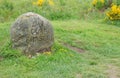 Clan Fraser Grave Marker at Culloden Royalty Free Stock Photo