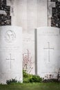 Memorials and Remembrance from World War One in Belgium and France Royalty Free Stock Photo